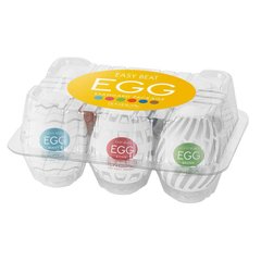 Набір яєць-мастурбаторів Tenga Egg New Standard Pack (6 яєць) фото і опис