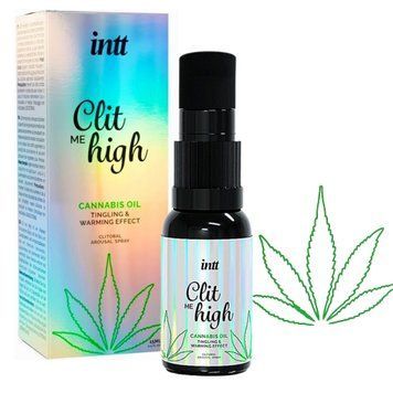 Возбуждающий гель для клитора Intt Clit Me On High Cannabis Oil 15 мл, сильная стимуляция фото и описание