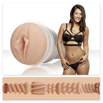 Мастурбатор Fleshlight Girls: Eva Lovia - Sugar, зі зліпка вагіни, дуже ніжний фото і опис