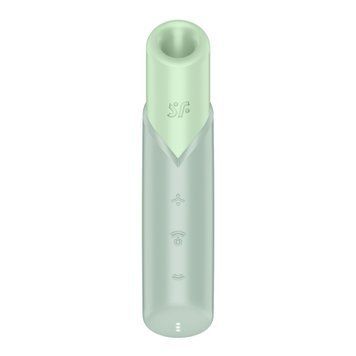 Вакуумный стимулятор Satisfyer Naughty Kiss, магнитная технология 3D Air Pulse, 30 режимов работы фото и описание