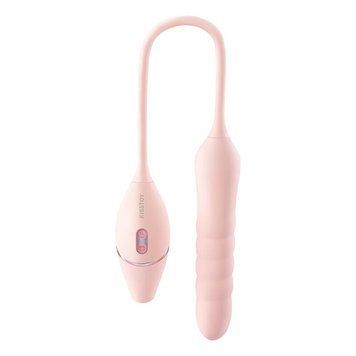 Пульсатор з вакуумним стимулятором KISSTOY Cathy III Pink, 5 режимів вакууму, 10 режимів пульсації фото і опис