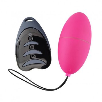 Виброяйцо Alive Magic Egg 3.0 Pink с пультом ДУ, на батарейках фото и описание