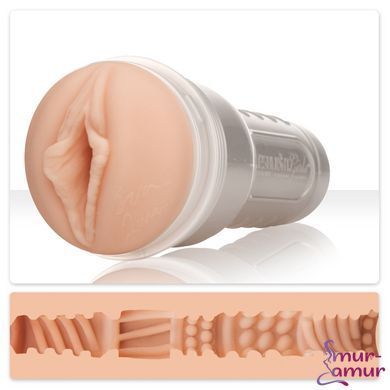Мастурбатор Fleshlight Girls: Eva Lovia - Sugar, зі зліпка вагіни, дуже ніжний фото і опис