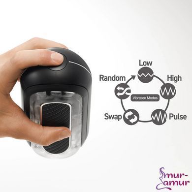 Мастурбатор Tenga Flip Zero Gravity Electronic Vibration Black