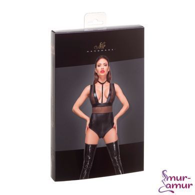Боді Noir Handmade F183 Powerwetlook body - 3XL фото і опис