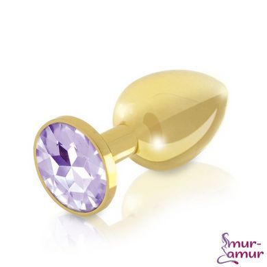 Набір металевих анальних пробок із кристалом RIANNE S &ndash; Booty Plug Luxury Set, діаметр 3 та 3,5 см
