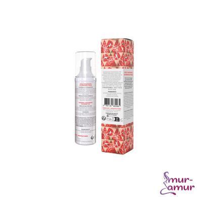 Массажное масло EXSENS Strawberry 50 мл разогревающее, без сахара, без парабенов, съедобное фото и описание