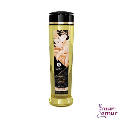 Массажное масло Shunga Desire - Vanila (240 мл) натуральное увлажняющее фото и описание