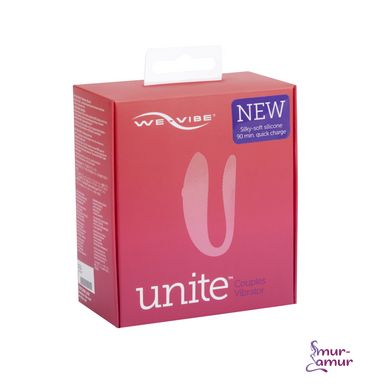 Недорогой вибратор для пар We-Vibe Unite Purple, однокнопочный пульт ДУ фото и описание