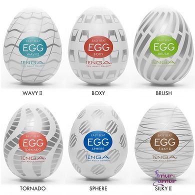 Набор яиц-мастурбаторов Tenga Egg New Standard Pack (6 яиц) фото и описание