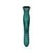 Смарт пульсатор-кролик с вибрацией Zalo Mose 2 Turquoise Green, подогрев до 42&deg;C, кристалл Swarovski
