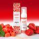 Массажное масло EXSENS Strawberry 50 мл разогревающее, без сахара, без парабенов, съедобное фото