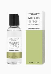 Лубрикант на силиконовой основе MixGliss TONIC - GINGEMBRE (50 мл) с ароматом имбиря фото и описание