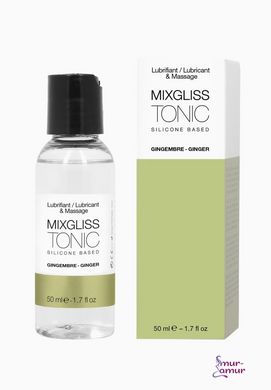 Лубрикант на силіконовій основі MixGliss TONIC - GINGEMBRE (50 мл) з ароматом імбиру фото і опис