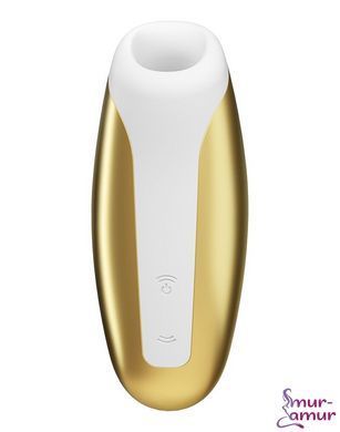 Миниатюрный вакуумный стимулятор Satisfyer Love Breeze Yellow фото и описание