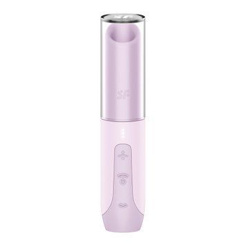 Вакуумный стимулятор Satisfyer Secret Kiss, магнитная технология 3D Air Pulse, 30 режимов, крышечка фото и описание