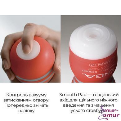 Мастурбатор Tenga Deep Throat Cup Cool Edition с охлаждающей смазкой (глубокая глотка) фото и описание
