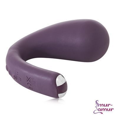 Премиум виброяйцо со стимуляцией клитора Je Joue - DUA Purple, управление со смартфона, 2 мотора