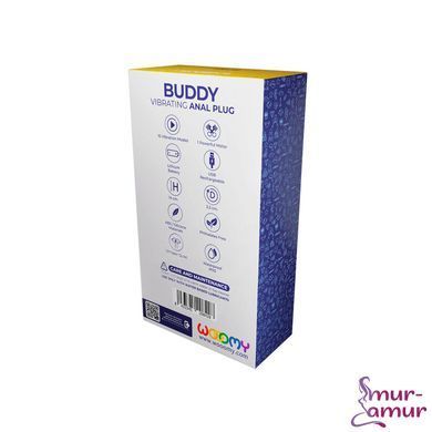 Анальний вібростимулятор Wooomy Buddy фото і опис