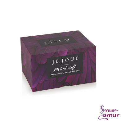 Преміум вібромасажер Je Joue - Mimi Soft Black, м'який кінчик, глибока вібрація, 12 режимів