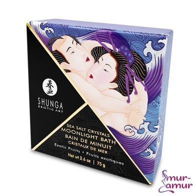 Сіль для ванни Shunga Moonlight Bath &ndash; Exotic Fruits (75 г), сіль Мертвого моря, ароматичні олії