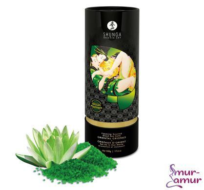 Соль для ванны Shunga Oriental Crystals Bath Salts ORGANIC - Lotus Flower (500 г) соль Мертвого моря
