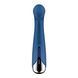 Вибратор с ротацией Satisfyer Spinning G-Spot 1 Blue, плоская площадка для стимуляции точки G фото