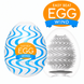 Мастурбатор-яйцо Tenga Egg Wind с зигзагообразным рельефом фото