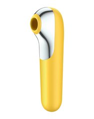 Смарт вибратор и вакуумный стимулятор 2-в-1 Satisfyer Dual Love Yellow фото и описание