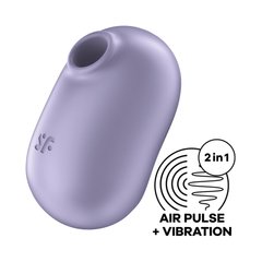 Вакуумный стимулятор с вибрацией Satisfyer Pro To Go 2 Violet фото и описание