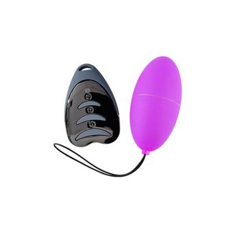 Виброяйцо Alive Magic Egg 3.0 Purple с пультом ДУ, на батарейках фото и описание
