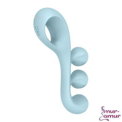 Універсальний вібратор Satisfyer Tri Ball 2, 3 мотори, гнеться