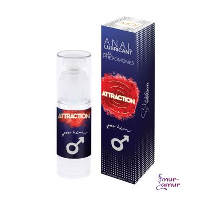 Змазка для анального сексу MAI Attraction Anal for Him (50 мл) на водній основі з феромонами фото і опис