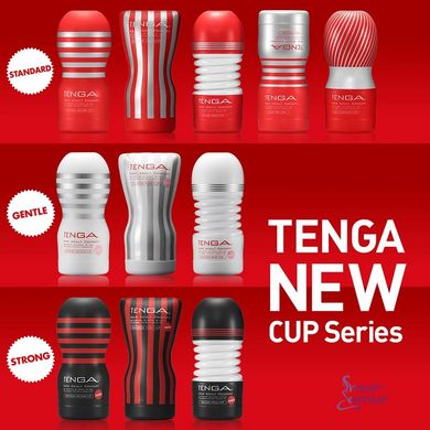 Мастурбатор Tenga Dual Feel Cup двосторонній, із двома незалежними каналами фото і опис