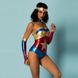 Эротический ролевой костюм Wonder Woman S/M фото