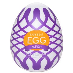 Мастурбатор-яйце Tenga Egg Mesh із сітчастим рельєфом фото і опис