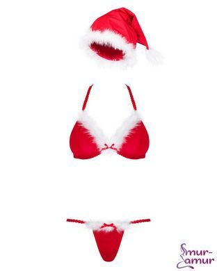 Новорічний комплект Obsessive Santastic 3-pcs set L/XL фото і опис