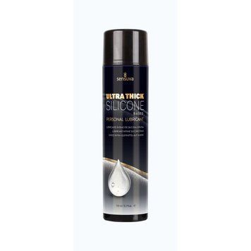 Густа силіконова змазка Sensuva UltraThick Silicone (150 мл) без гліцерину, парабенів і ментолу фото і опис
