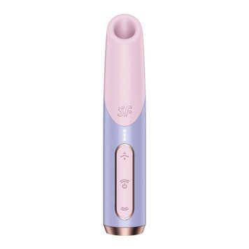 Вакуумный стимулятор Satisfyer Bold Kiss Violet, магнитная технология 3D Air Pulse, 30 режимов работы фото и описание