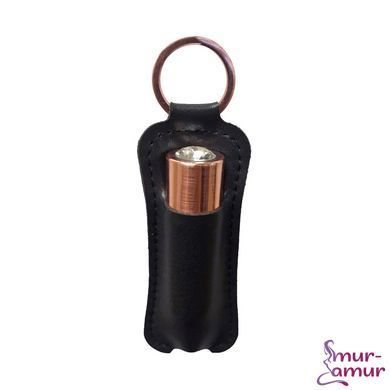 Вибропуля PowerBullet First-Class Bullet 2.5&Prime; with Key Chain Pouch, Rose Gold, 9 режимов вибрации