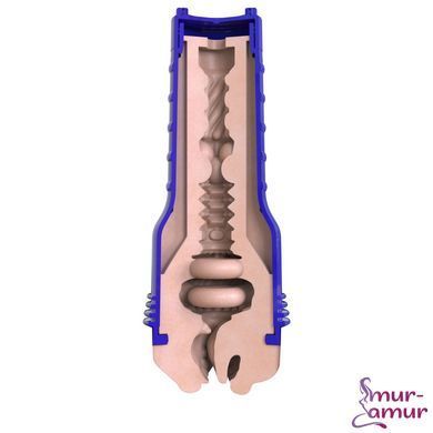 Мастурбатор-ротик Fleshlight Boost Blow Light Medium Flesh, плавающие кольца Turbo Tech фото и описание