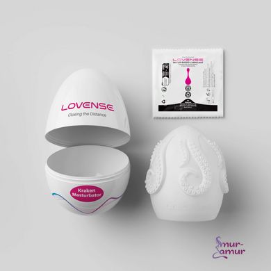 Набір мастурбаторів-яєць Lovense Kraken masturbator egg box, 6 штук, різна текстура фото і опис