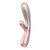 Смарт вібратор-кролик із підігрівом Satisfyer Hot Lover Pink фото і опис