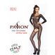 Бодістокінг Passion BS042 black, комбінезон, довгий рукав, закрите плече фото