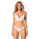 Эротический комплект Obsessive Heavenlly 2-pcs set XL/2XL, бюстгальтер и танга фото